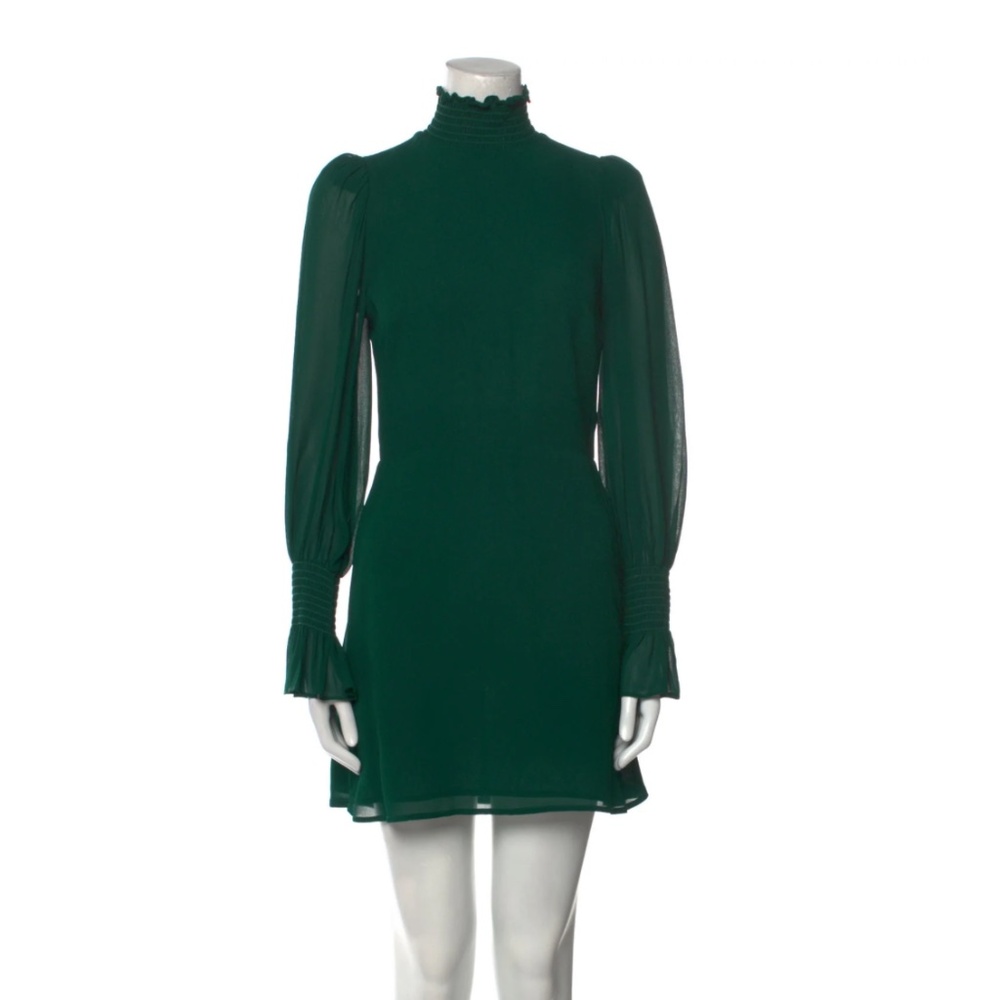 Reformation Archie turtleneck mini dress